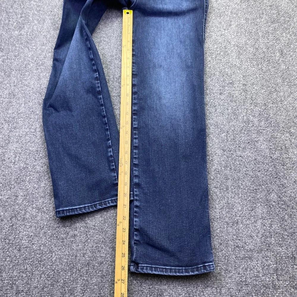Good American Good Curve Straight Jeans Dark Wash Super High Rise 00-4 Grunge